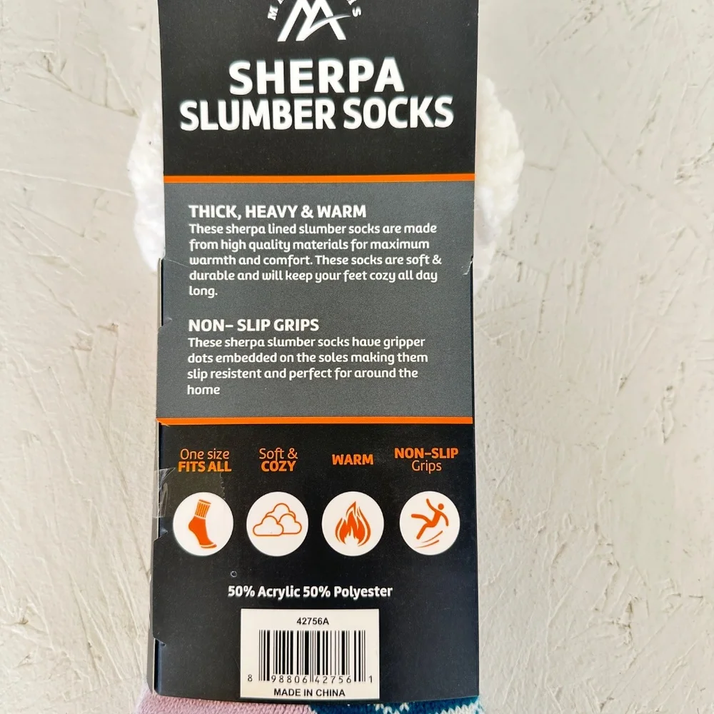 Max Adams Sherpa Slumber Socks
